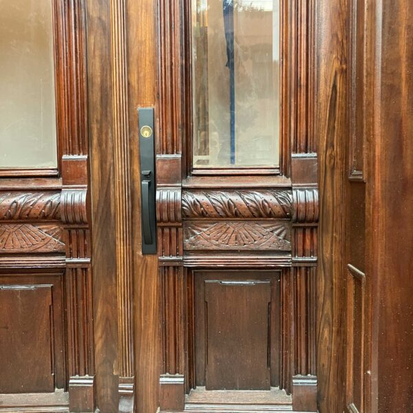 Brownstone door stripping and restoration nyc